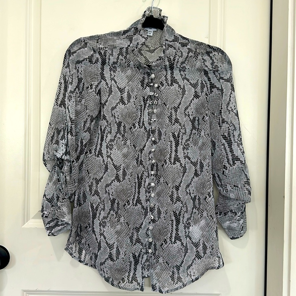 Express portfino blouse small